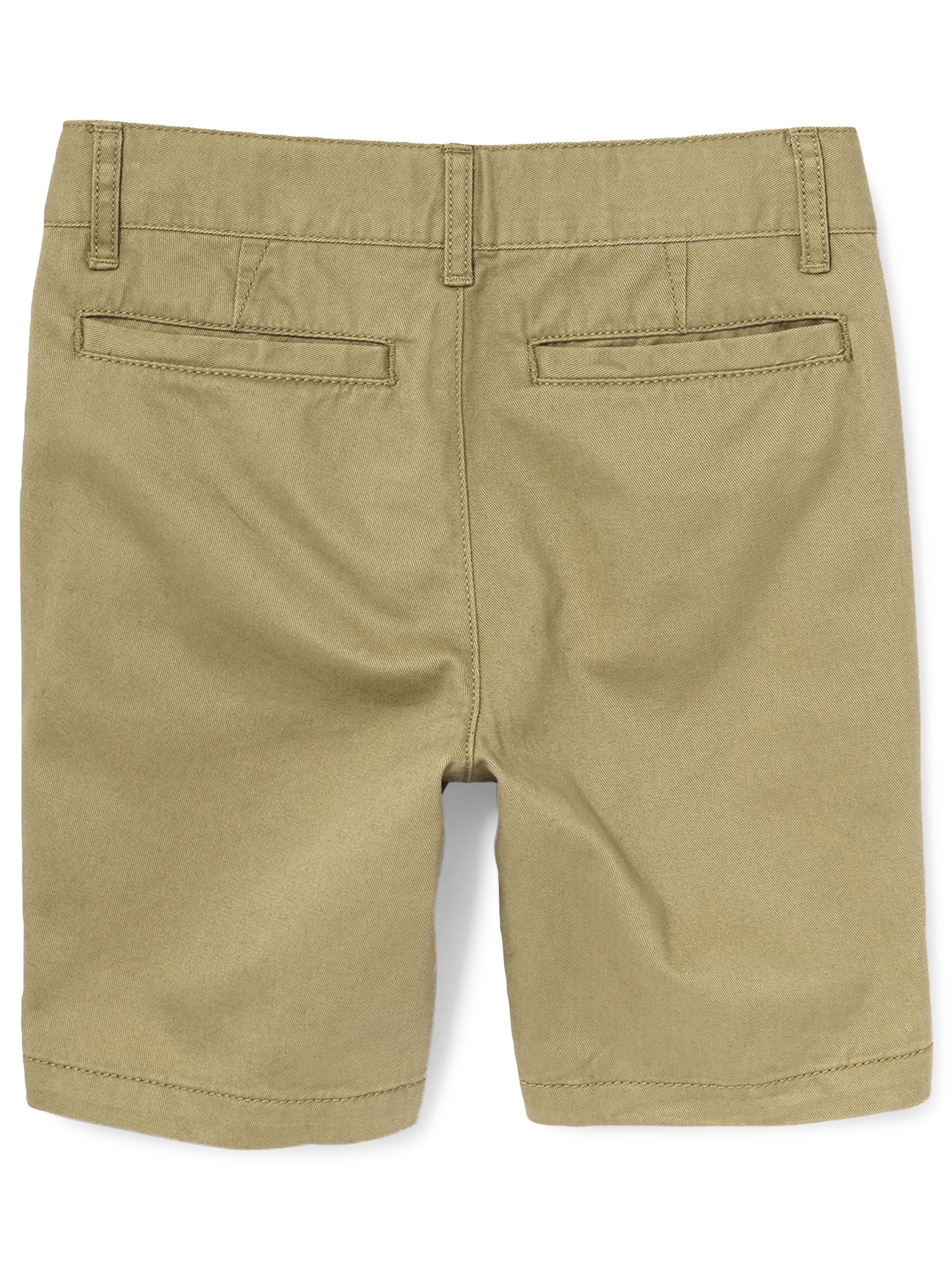 The Children's Place Boys Uniform Stretch Chino Shorts, 2-Pack, Sizes 4-16