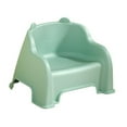 thumbnail image 2 of deevoka Small Stool Foot Rest Stable Sturdy Comfortable Foot Stool with Back Support Green, 2 of 9