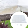 thumbnail image 6 of Aymzbd Window Awning Door Canopy Clear Exterior Window Shade Rain Snow Protection Patio 50cmx35cm, 6 of 9