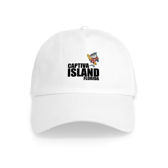 CafePress - Captiva Island, Florida - Adjustable 100% Brushed Unisex Casual Cotton Baseball Cap, Beige, 1