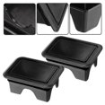 thumbnail image 2 of 2 Pairs Bed Rail Stake Pocket Covers Truck Bed Replacement Part Rear Truck Bed Rail Stake Pocket Caps Compatible for DODGE RAM 2019-2021, 2 of 3