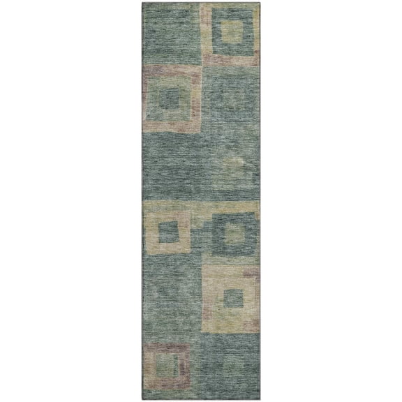 Dalyn Rugs Premium Machine Washable Mayfield AMF1142 Sage 2'3" x 7'6" Runner Rug