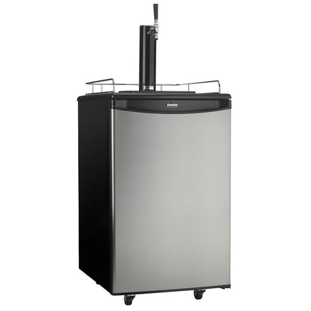 Danby DKC054A1BSLDB 5.4 Cu. ft. (153 litres) Capacity Single Tap Keg Cooler in Stainless Steel