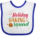 thumbnail image 3 of Inktastic Christmas Holiday Baking Squad Boys or Girls Baby Bib, 3 of 4