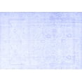 thumbnail image 1 of Ahgly Company Indoor Rectangle Persian Blue Traditional Area Rugs, 8' x 10', 1 of 4