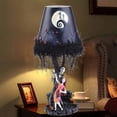 thumbnail image 4 of Lámpara de mesa de Halloween, decoración de escritorio, luz LED de luna, figura de lámpara de mesa, borla, modelo de resina, juguete, 4 of 6