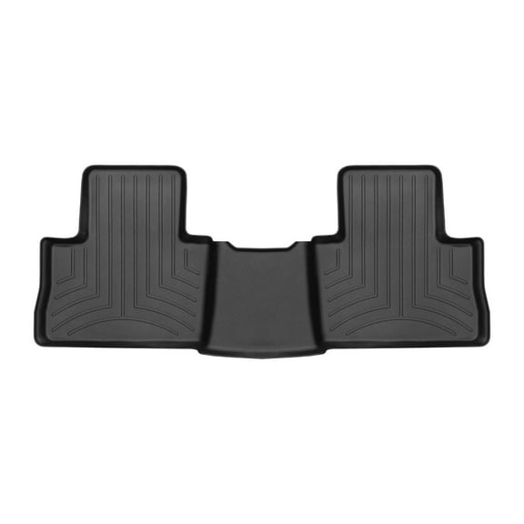 WeatherTech Custom Fit FloorLiners compatible with 2019-2025 Toyota RAV4 - 2nd Row, Black