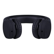 LilGadgets Connect+ Kids Headphones Wired with Microphone, Volume Limiting for Safe Listening, Adjustable Headband, Cushioned Earpads for Comfort, Noise Cancelling Headphones for Kids, Black