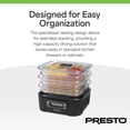 thumbnail image 4 of Presto Square Add-On Nesting Trays for Select Dehydro Food Dehydrator Models, Set of 2, 4 of 8