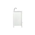 thumbnail image 4 of Elegant Kitchen and Bath 24 inch Single bathroom vanity in white, 4 of 5