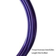 thumbnail image 3 of Cordon Métallique Couleurs Assorties Épaisseur Fils d'Aluminium Fonctionnement à la Folie Pratique à Installer Bricolage Résistant à la Rouille Résilience pour Artisanat violet violet, 3 of 7
