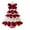 L, variant on YWIYIUD 6IN DIY Crochet Christmas Tree Kit Santa Doll How To Crocheting Kits Beginners Easy Learn To Crochet Christmas Plush Craft Decor Ornament Holiday Xmas Decorations