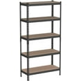 5Tier Storage Shelves, Set of 2 Garage Storage, Boltless Assembly
