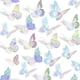 thumbnail image 2 of SAOROPEB Decoración de pared de mariposas 3D, 48 piezas, 4 estilos, 3 tamaños, decoraciones de cumpleaños de mariposas, decoraciones de fiesta de mariposas, decoraciones para pasteles, pegatinas extra, 2 of 4