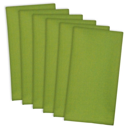 DII 100% Cotton Cloth Napkins, Oversized 20x20" Dinner Napkins, For Basic Everyday Use, Banquets, Weddings, Events, or Family Gatherings - Set of 6, Cactus