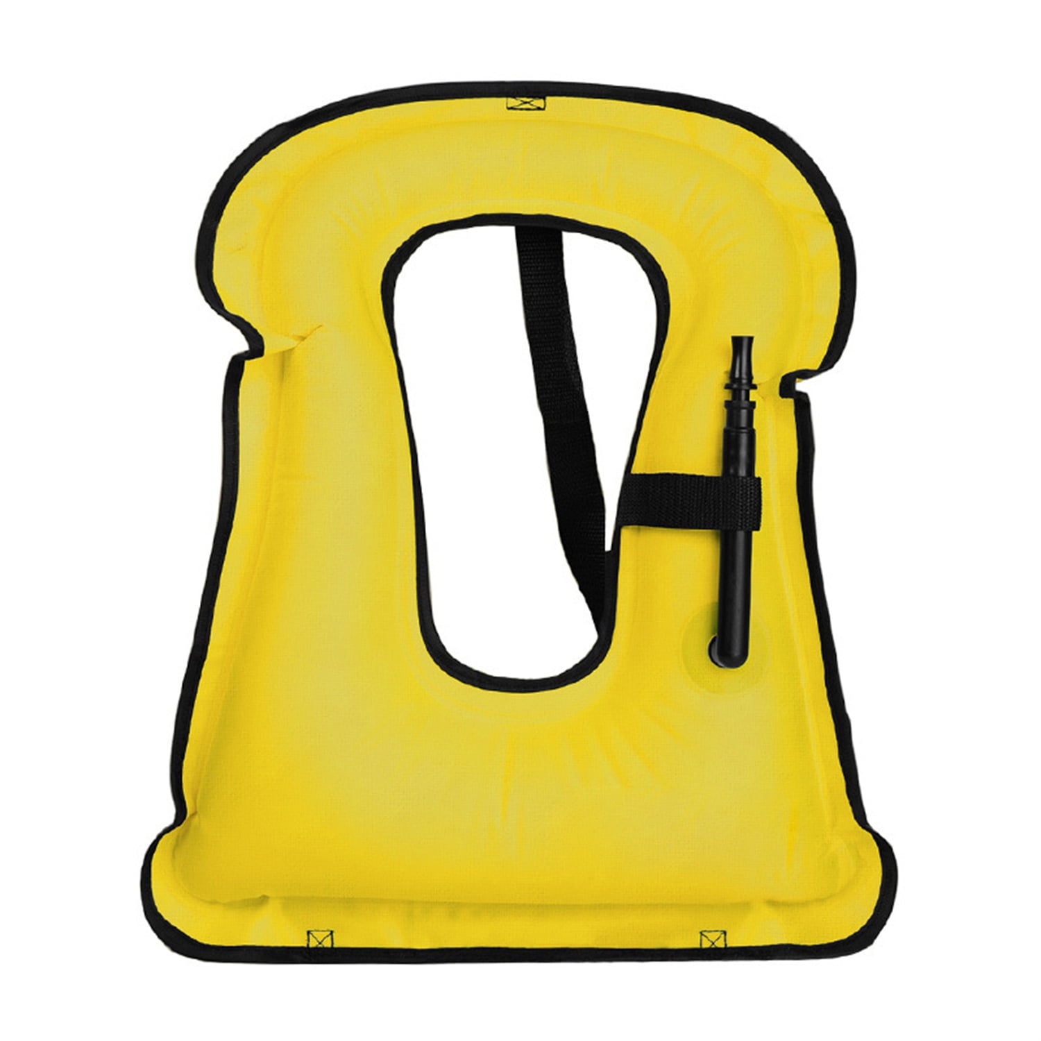 Adult Portable Snorkeling Vest Inflatable Swimming Buoyancy Aid