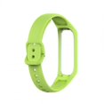 thumbnail image 1 of Replacement Watchband Sweat-proof Comfortable Soft Silicone Strap Compatible For Samsung Galaxy Fit2 R220 lime green, 1 of 5