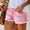 Pink, variant on BUIGTTKLOP Women's Ripped Denim Shorts Mid Rise Summer Frayed Hem Jean Shorts with Pockets