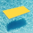 thumbnail image 6 of BAOSITY Floating Water Mat Float Blanket, 2 Layer Floating Raft for Pool Lounge Mattress, Floating Pad for Outdoor Beach Adults Party Yellow Blue, 6 of 8