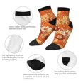 thumbnail image 5 of Pofeuu Hippie Flower Print 30cm Socks, Adult Running Hiking Socks for Youth and Adult, 5 of 7