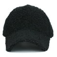 thumbnail image 3 of iHPH7 Baseball Cap Trucker Hat Fleece Hat Warm Hats for Women Golf Hat, Black One Size, 3 of 3