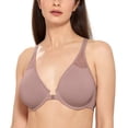 thumbnail image 1 of Sostén DELIMIRA con Cierre Frontal y Espalda Deportiva Talla Grande 40D Mochaccino, 1 of 4