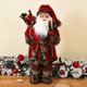 thumbnail image 1 of Figuras de Papá Noel de 45 cm (18 pulgadas) Muñeco de Papá Noel de pie Estatua de Papá Noel para decoración navideña de ventanas, escritorios y hogares., 1 of 7