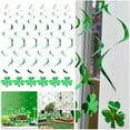 thumbnail image 2 of Décor Suspendu en Spirale en PVC pour la Saint-Patrick - Pendentif Festif, Durable, pour Fêtes Intérieures/extérieures, 2 of 6