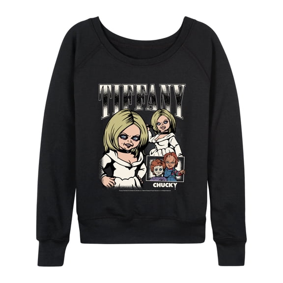 Chucky - Tiffany Doll - Women's French Terry Long Sleeve Pullover