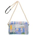 thumbnail image 2 of FORMRS Women Crossbody Purse with Chain Strap Vegan Leather Shoulder Handbag, Seaside Boat, 2 of 7