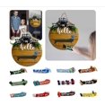 thumbnail image 2 of Panneau de Bienvenue Interchangeable pour Chien - Panneau de Bienvenue Dachshund pour Porte d'Entrée, 2 of 7