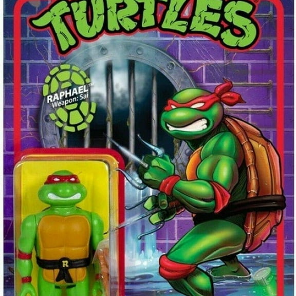 Teenage Mutant Ninja Turtles Raphael Reaction Figure 2019 Super7 80221
