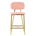 thumbnail image 3 of TOV Furniture Ariana Blush Counter Stool (Set of 2), 3 of 8