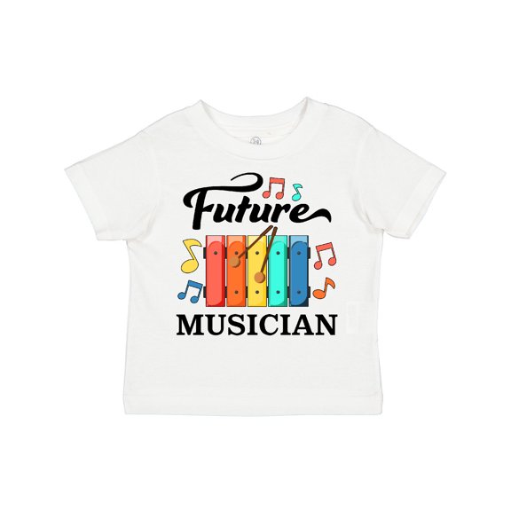 Inktastic Future Musician Xylophone Music Boys or Girls Toddler T-Shirt