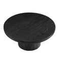 thumbnail image 2 of 35.98inch Round Coffee Table with Oak Veneer Tabletop for Office and Living Room Simple but Stylish, 2 of 6