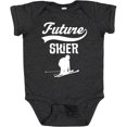 thumbnail image 3 of Inktastic Future Skier Childs Skiing Boys or Girls Baby Bodysuit, 3 of 5