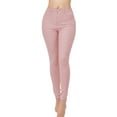 thumbnail image 1 of Gibobby Jeans pantalones de mujer Stretc para mujer Pantalones de talle ajustados para mujer Pantalones de(Rosa,XL), 1 of 4