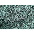 thumbnail image 5 of oneOone Cotton Cambric Aqua Blue Fabric Paisley Sewing Craft Projects Fabric Prints By Yard 42 Inch Wide-LM, 5 of 6