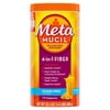 Metamucil 4-in-1 Psyllium Fiber Powder, Sugar-Free, Orange, 114 tsp
