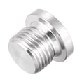 thumbnail image 1 of Unique Bargains Countersunk Plug Internal Hex Head Socket with Flange -M16 x 1.5 Male Stainless Steel Pipe Fitting Thread, 1 of 3