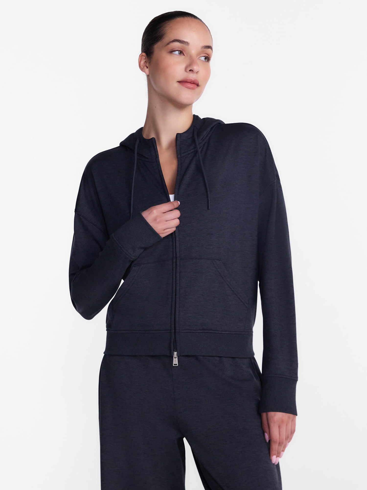 Athletic Works Women's and Women's Plus ButterCore Hoodie, Sizes XS-4X