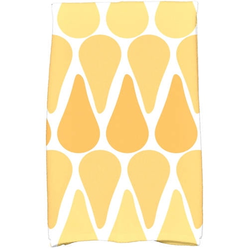 Simply Daisy 18" x 30" Watermelon Seeds Geometric Print Kitchen Towel