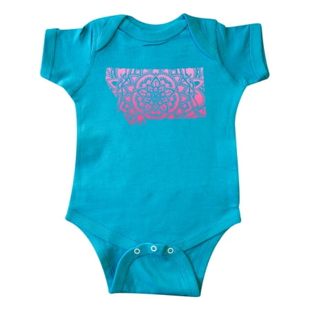 

Inktastic Montana Silhouette Mandala Gift Baby Boy or Baby Girl Bodysuit
