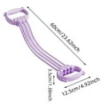 thumbnail image 3 of Exercise Resistance Bands with Handles - Single Stretch Band for Physical Therapy & Home Gym | for Strength Training, Pilates & Rehabilitation | Non- Comfortable Grip, 3 of 8