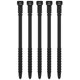 thumbnail image 1 of Bridas de silicona, bridas reutilizables, 50 piezas de correas de goma para bridas de cables para gestión de cables, escritorio de mesa organizador de cables elásticos-180 mm, 1 of 5
