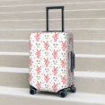 thumbnail image 6 of Hirioo Hello Rabbit for Elasticity Suitcase Cover (No luggage Included) Durable Luggage Protector Fits 18-32 Inch Luggage-Medium, 6 of 7