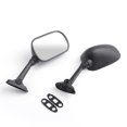 thumbnail image 3 of MotorGenic Black Racing Mirrors For Suzuki GSXR GSX-R 600 750 1000 K1 K2 K3 2001 2002 2003, 3 of 7