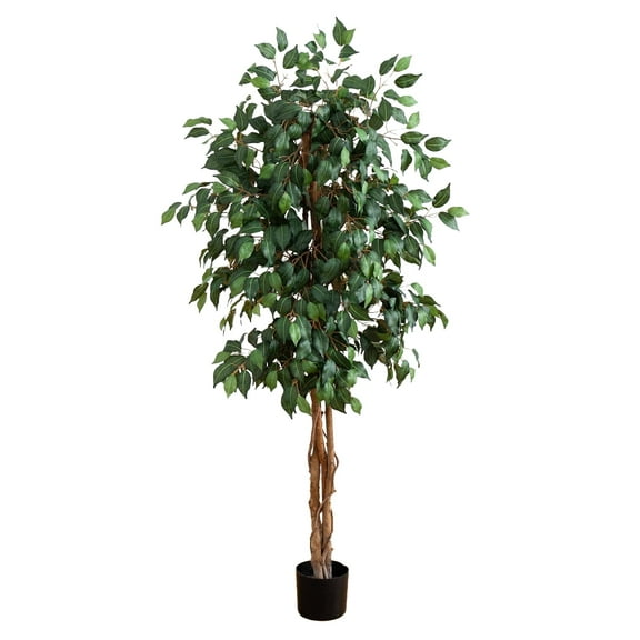 Nearly Natural 5' Ficus Artificial Tree