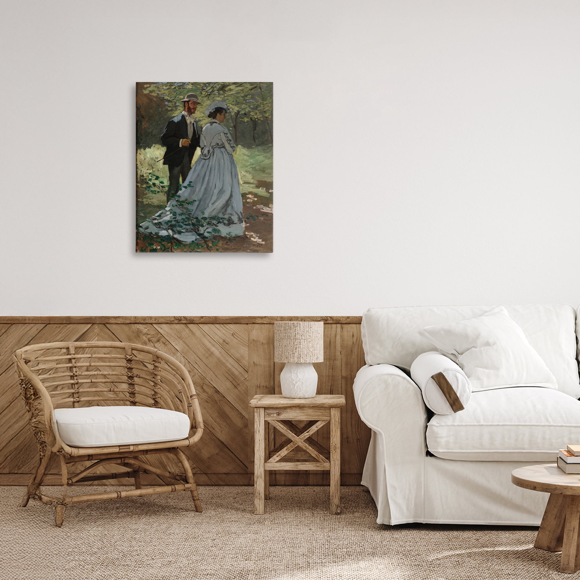 Stupell Industries Bazille & Camille in Nature Canvas Wall Art, design by Tina LeCour