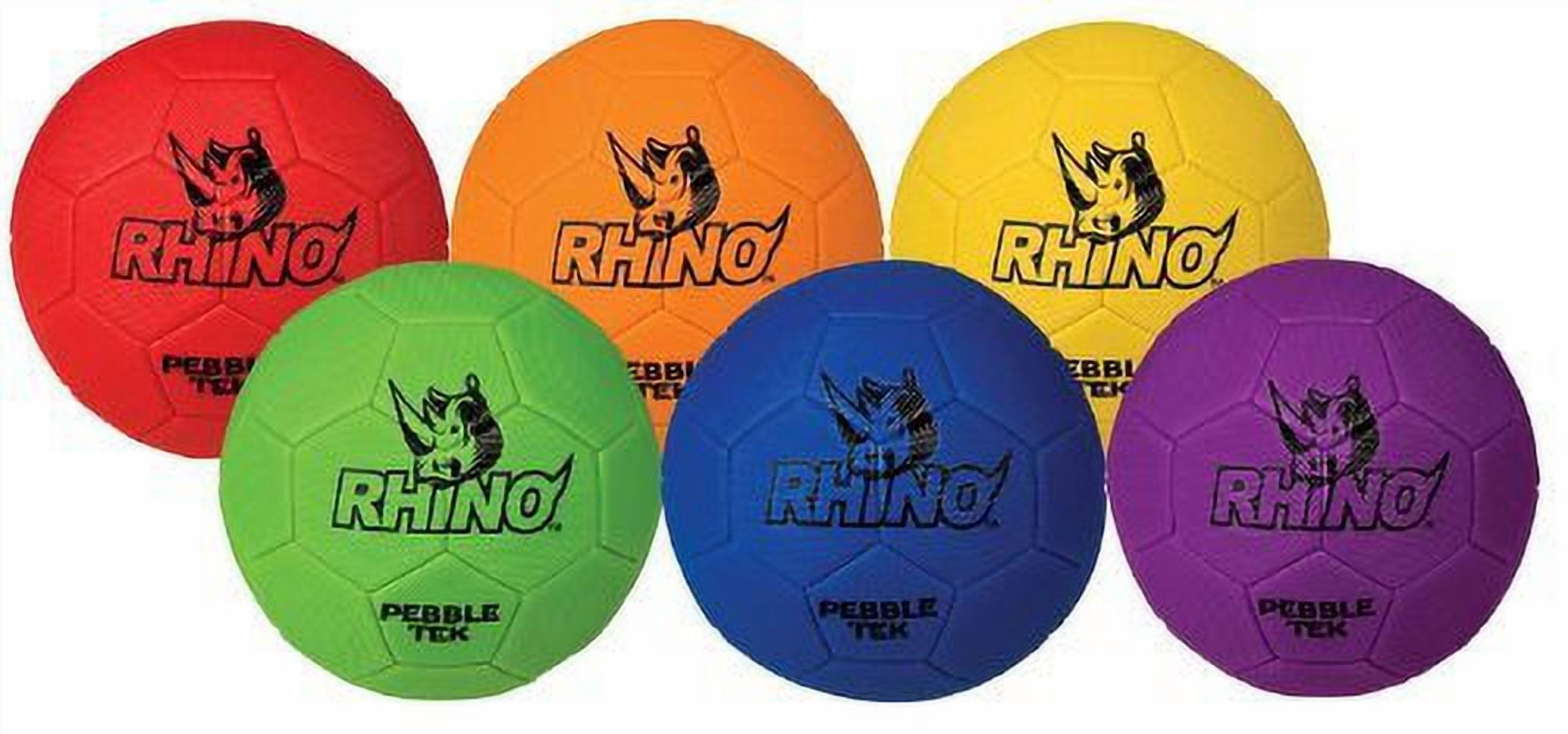 Champion Sports Rhino Skin Pebble-Tek Soccer Balls